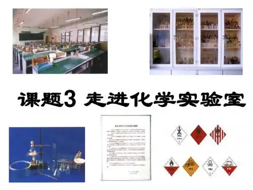 人教版九年级化学第一单元课题3-走进化学实验室(共36张PPT)