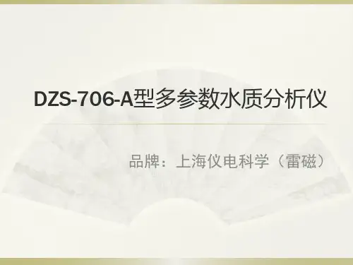 DZS-706-A型多参数水质分析仪