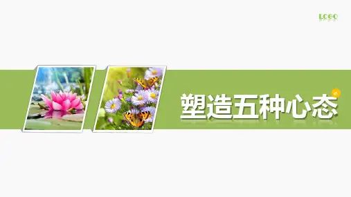 塑造工作中的五种心态