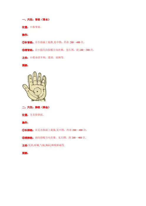 人体按摩方法图例