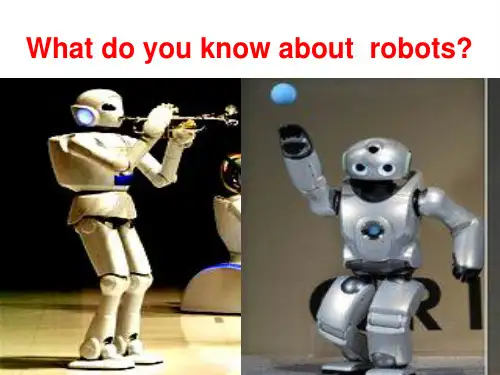 英语八年级上册Unit 7 Will people have robots[课件] 