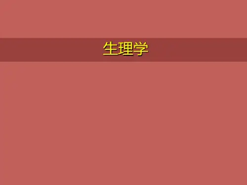 人卫版生理学血液循环PPT课件