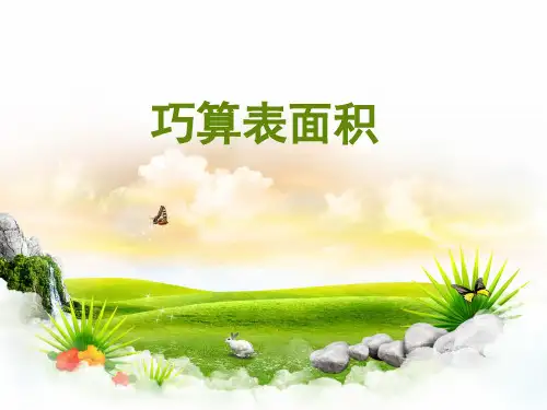 小升初奥数数学：巧算表面积及复习资料