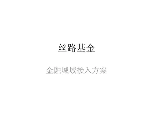 丝路基金金融城域接入方案ok