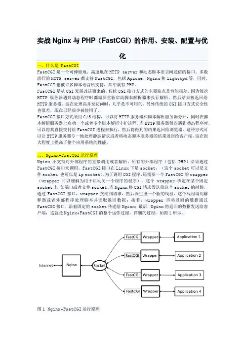 实战Nginx与PHP(FastCGI)的作用、安装、配置与优化