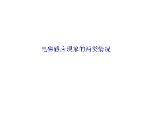 电磁感应现象的两类情况课件