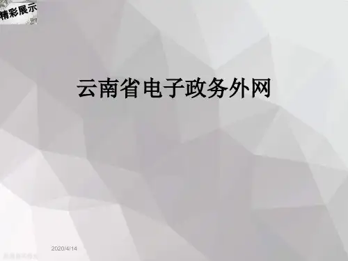 云南省电子政务外网