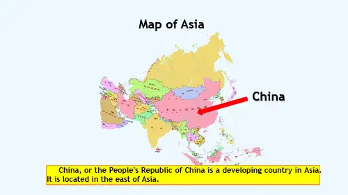 (中国介绍英文) PPT
