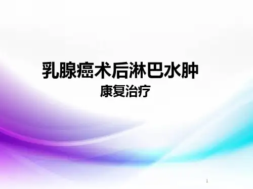 淋巴水肿PPT演示课件