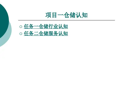 仓储认知