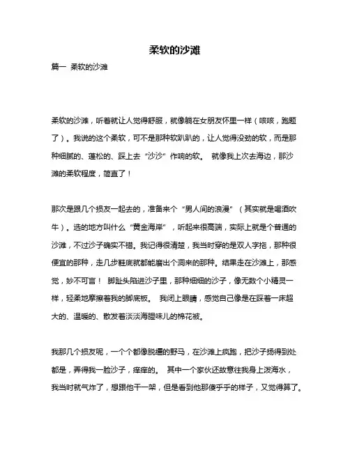 作文《柔软的沙滩》