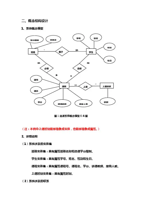 ER图转换为关系模式实例