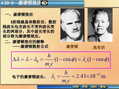 20-3康谱顿效应