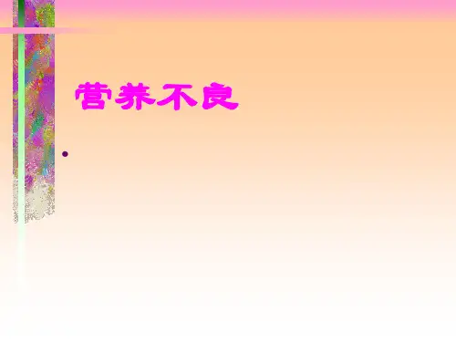 营养不良PPT课件
