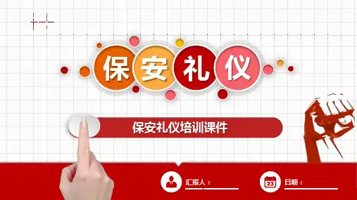 保安礼仪培训课件