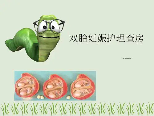 双胎妊娠护理查房演示精品PPT课件