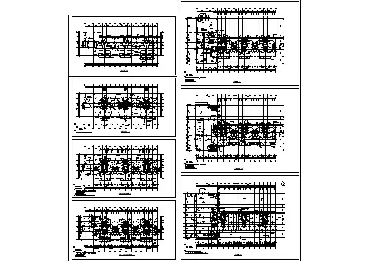 某高层住宅建筑设计全套图(共7张)