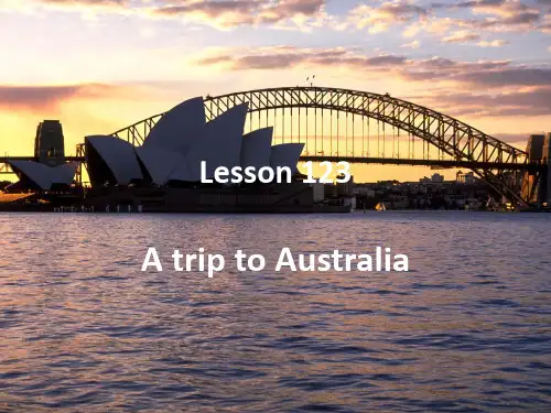 新概念英语NCE1_lesson123-124(共14页)课件
