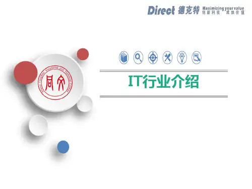 IT行业介绍及发展前景ppt课件