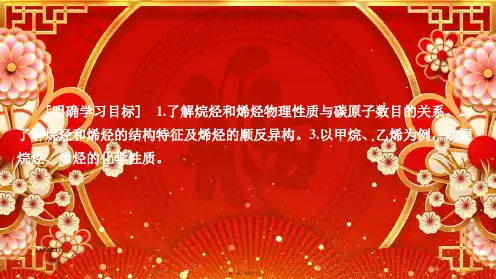 高中化学 第二章 烃和卤代烃 第一节 第1课时 烷烃和烯烃课件高二选修5化学课件