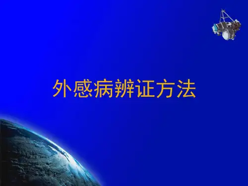 外感病辨证方法资料