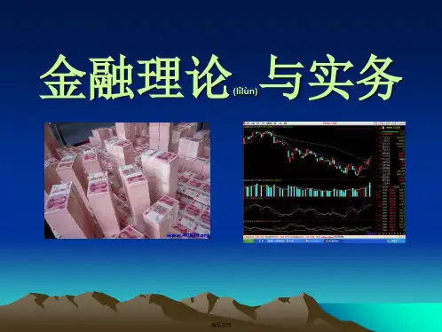 第七章资本市场