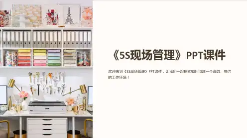 《5S现场管理》课件