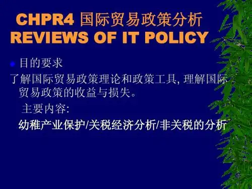 国际经济学课件