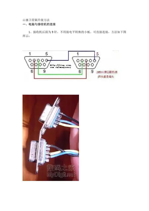 山寨卫星锅升级方法+中九卫星升级汉化板图文教程
