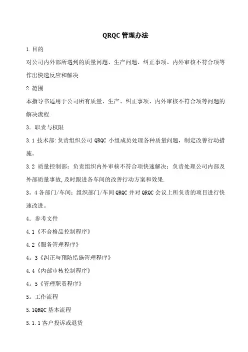 QRQC管理办法