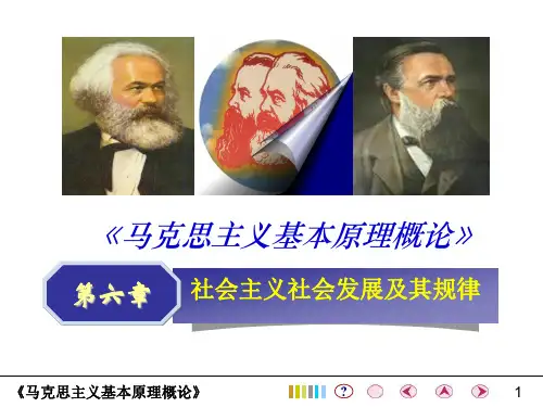 马克思主义基本原理概论-第六章社会主义社会发展及其规律