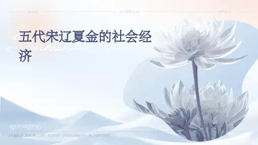 五代宋辽夏金的社会经济
