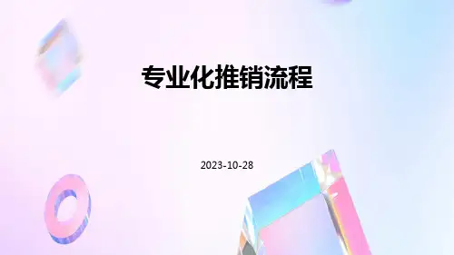 专业化推销流程