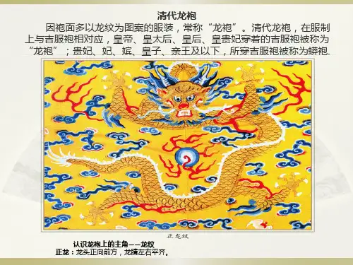 清  代 龙  袍
