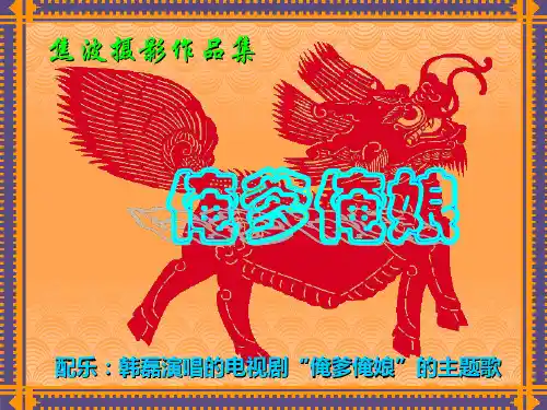 焦波俺爹俺娘摄影作品