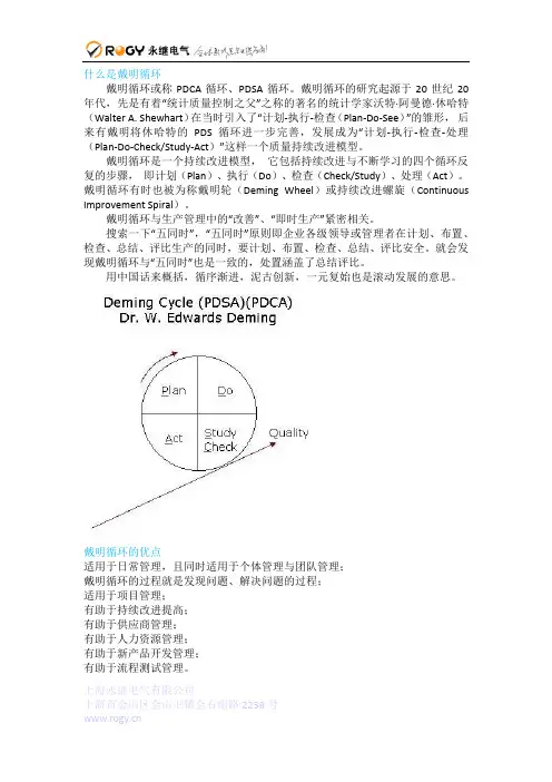 戴明环 PDCA