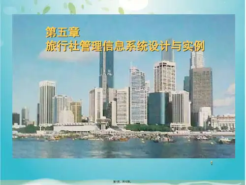 旅游管理信息系统(共12张PPT)