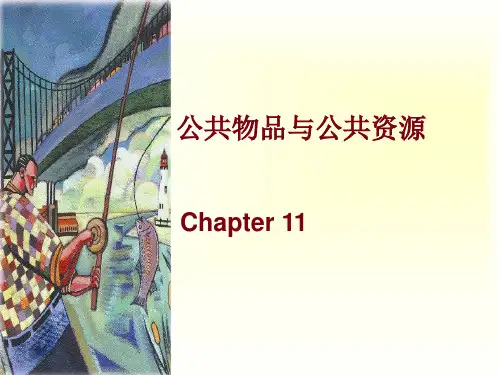 曼昆经济学原理-第十一章-公共物品与公共资源