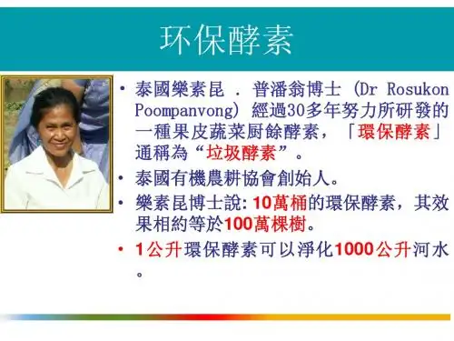 1环保酵素