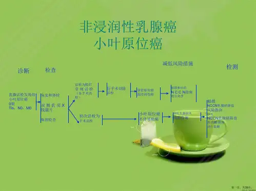 NCCN乳腺癌临床实践指南