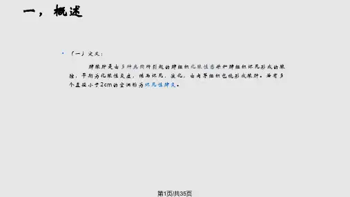 内科学肺脓肿PPT课件