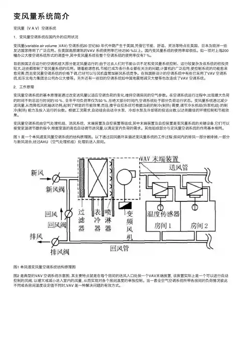 变风量系统简介