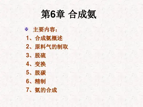 合成氨