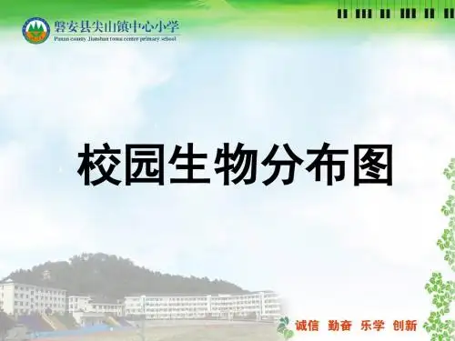 课件-教科版小学科学六年级上册《校园生物分布图》优质课PPT