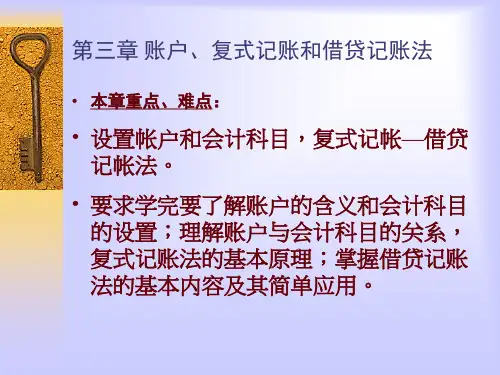 账户和会计科目新23页PPT.pptx