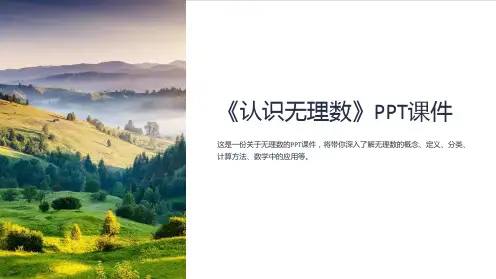 《认识无理数》课件