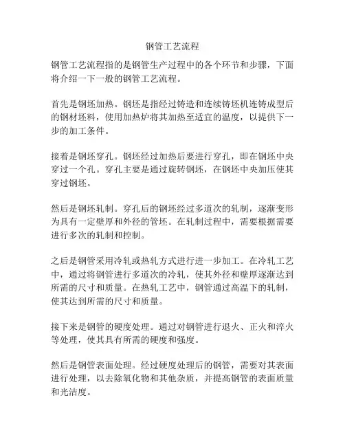 钢管工艺流程