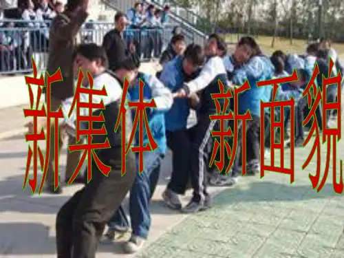 七年级政治下册 新集体课件