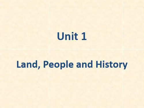 英美概况二册unit1课件教程文件