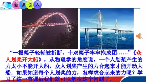3.4.2 力的分解 优秀公开课获奖课件高一上学期物理人教版(2019)必修第一册
